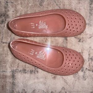 GAP Pink Heart Cutout Flats